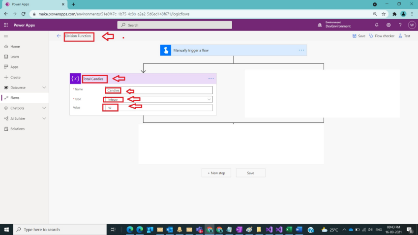 Usage of Div Function in Power Automate